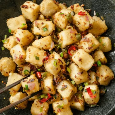 Chinese Salt And Pepper Tofu