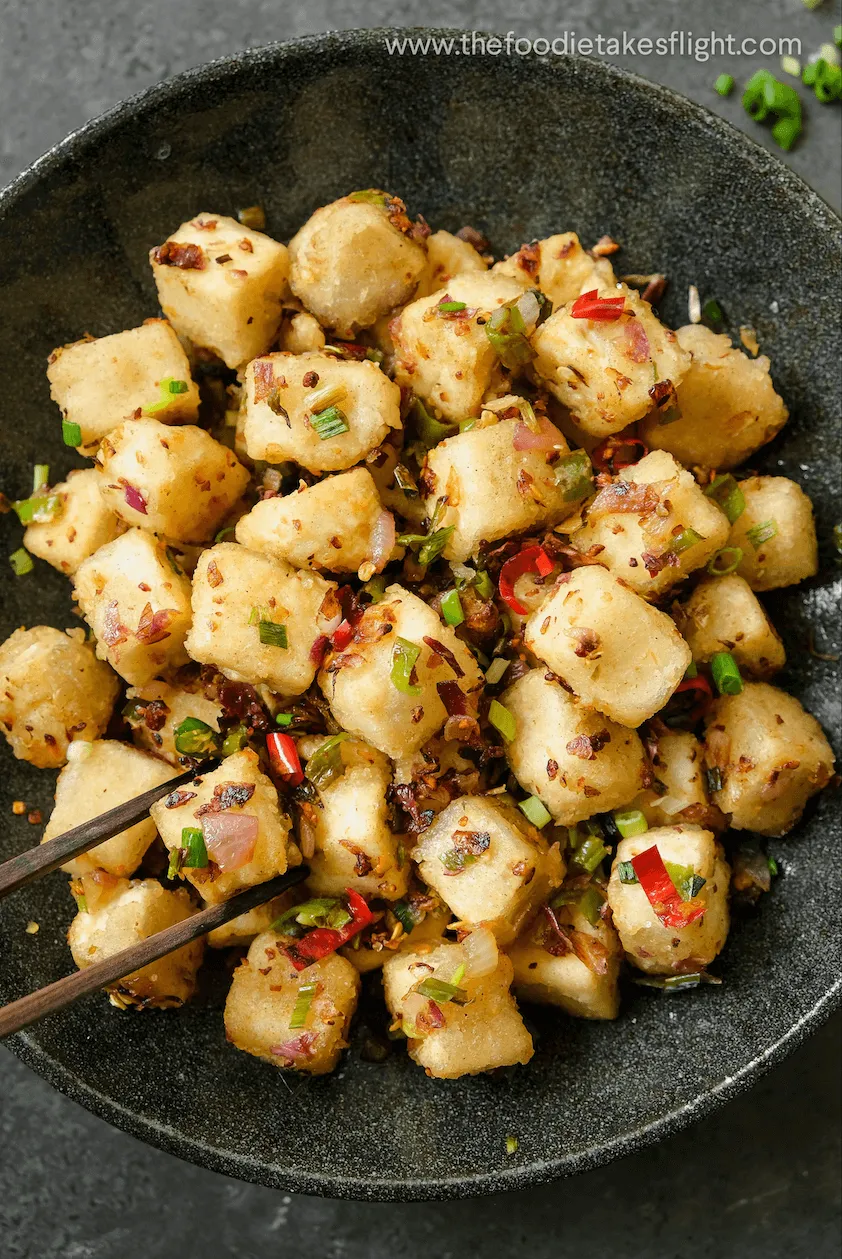 Chinese Salt And Pepper Tofu