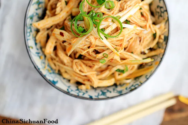 Chinese Shredded Chicken Salad