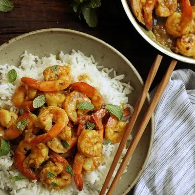 Chinese Shrimp Curry