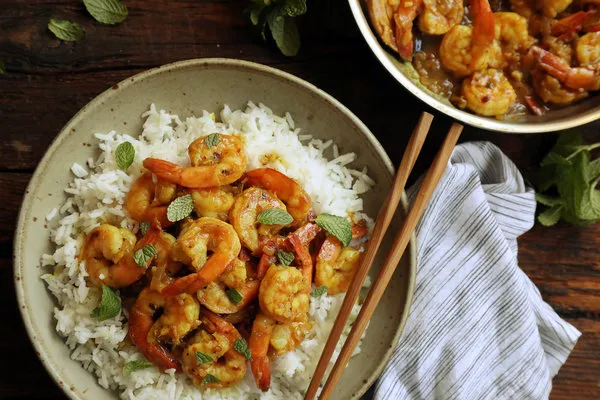 Chinese Shrimp Curry