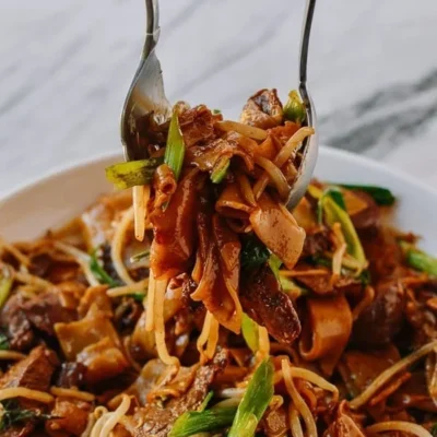 Chinese Stir Fried Beef Noodles