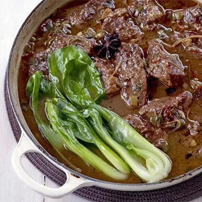 Chinese Style Braised Beef One Pot