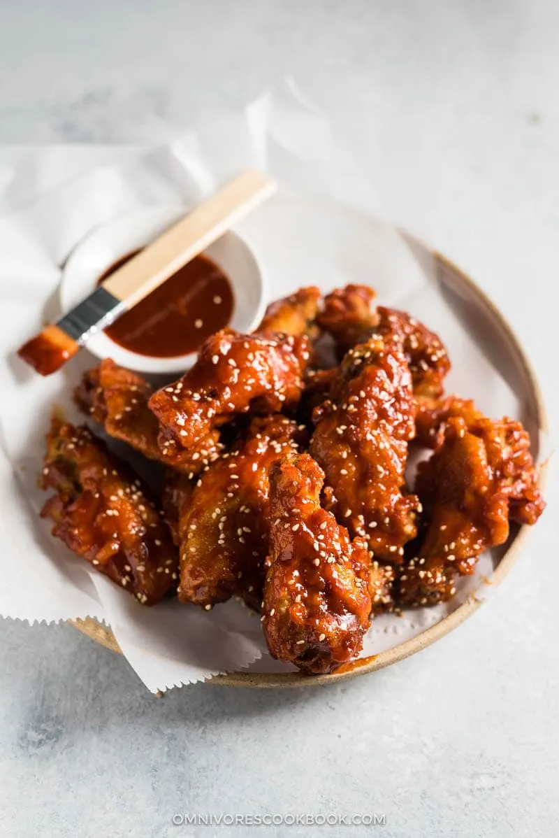 Chinese Style Deep Fried Chicken Wings