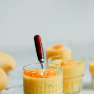 Chinese Style Mango Pudding