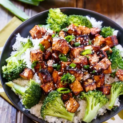 Chinese Style Sauteed Firm Tofu