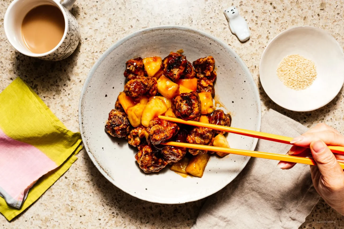 Chinese Take Out Sweet And Sour Pineapple Pork