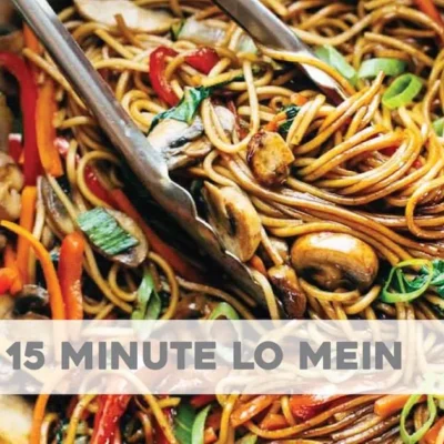 Chinese Takeout Lo Mein Vegan