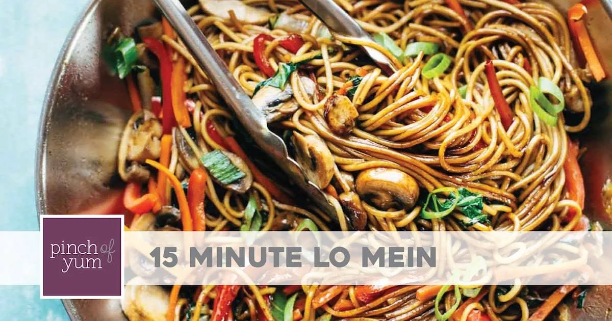 Chinese Takeout Lo Mein Vegan