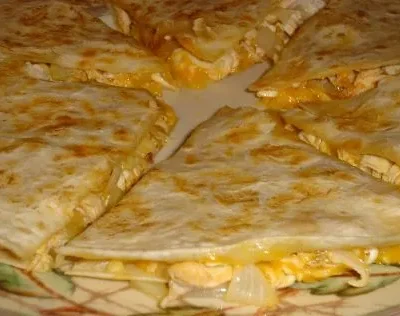 Chipotle Chicken Quesadillas