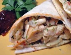 Chipotle Chicken Wraps