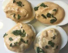 Chipotle Chile Stuffed Eggs