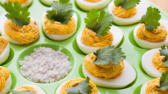 Chipotle Deviled Eggs