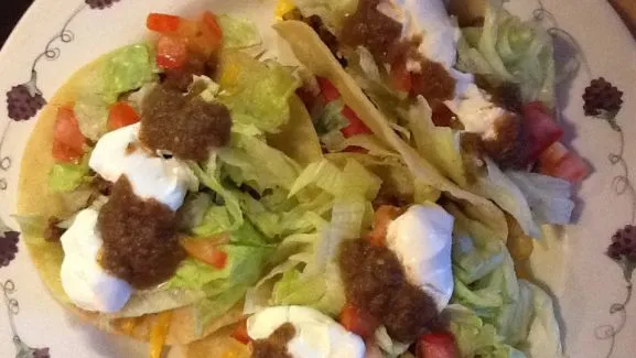 Chipotle Ground Beef Tacos