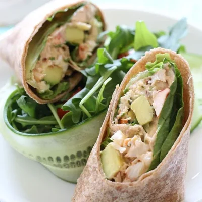 Chipotle Lobster And Avocado Wrap