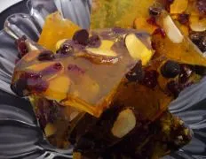 Chocolate Almond Apricot Brittle