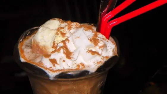 Chocolate- Almond Coffee Frappe