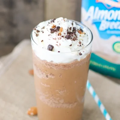 Chocolate Almond Coffee Frappe