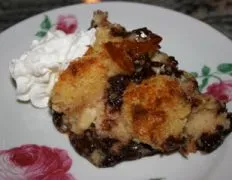 Chocolate Banana Bread Pudding