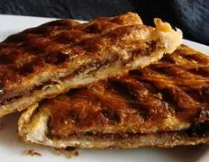 Chocolate Banana Croissant Panini