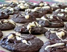 Chocolate Cake Mix Cherry Cookies