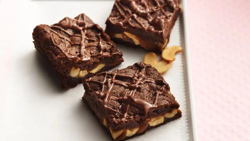 Chocolate Caramel Cashew Chewies