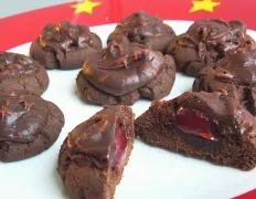 Chocolate Cherry Cookies