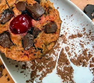 Chocolate Cherry Cordial Muffins