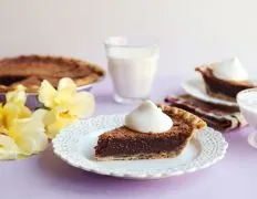 Chocolate Chess Pie