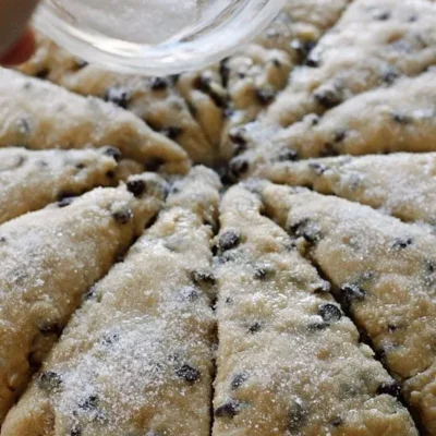 Chocolate Chip Buttermilk Scones