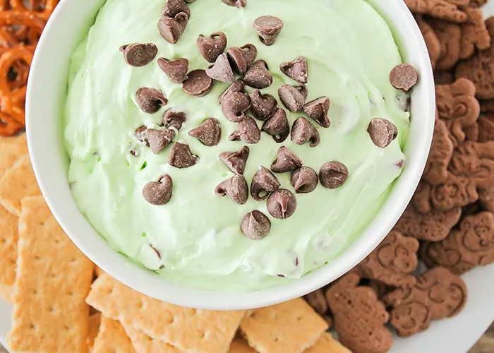 Chocolate Chip Cheesecake Dip