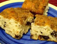 Chocolate Chip Coffee Cake with Crumbly Streusel Topping