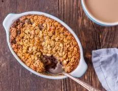 Chocolate Chip Cookie Baked Oatmeal