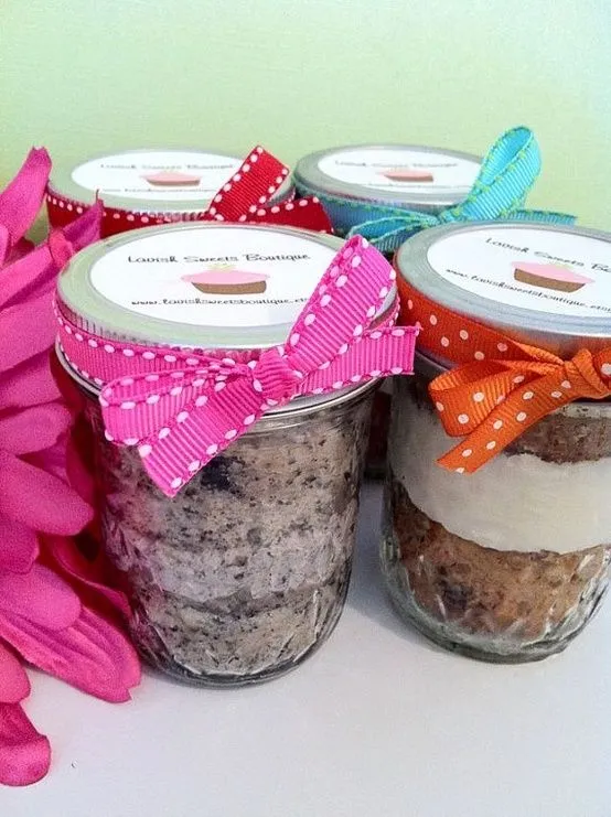 Chocolate Chip Cookie Cupcakes Gift Mix In A Jar