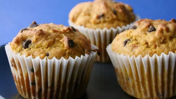 Chocolate Chip Pumpkin Muffins