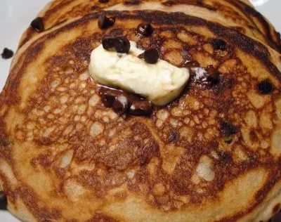 Chocolate Chip Sour Cream Pancakes