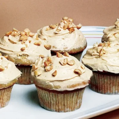 Chocolate Chocolate Chip Banana Muffins With Glaze