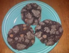 Chocolate Cinnamon Cake Mix Cookies