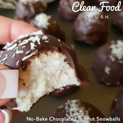 Chocolate Coconut Snowballs