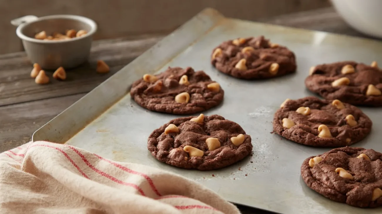 Chocolate Cookies W/Hersheys