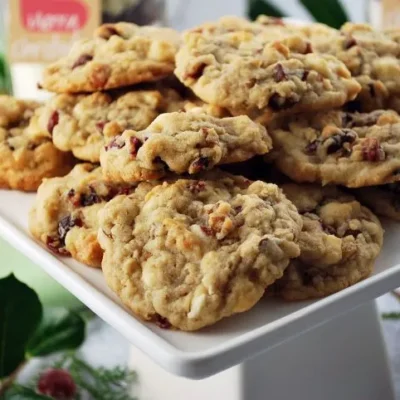 Chocolate Cranberry Gift Cookies