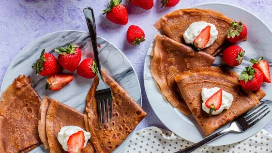 Chocolate Dessert Crepes