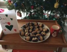 Chocolate Dip Cappuccino Shortbread