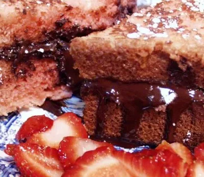 Chocolate French Toast Sandwich