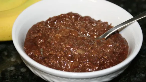 Chocolate Monkey Oatmeal For One -Gluten