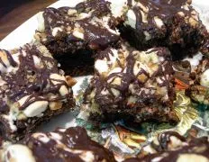 Chocolate Mud Brownie Bars