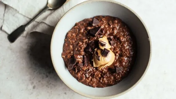 Chocolate- Peanut Butter Oatmeal