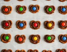 Chocolate Pretzel Ring Candies