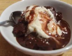 Chocolate Pudding Cake Vegan