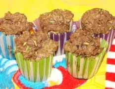 Chocolate Pudding Zucchini Muffins